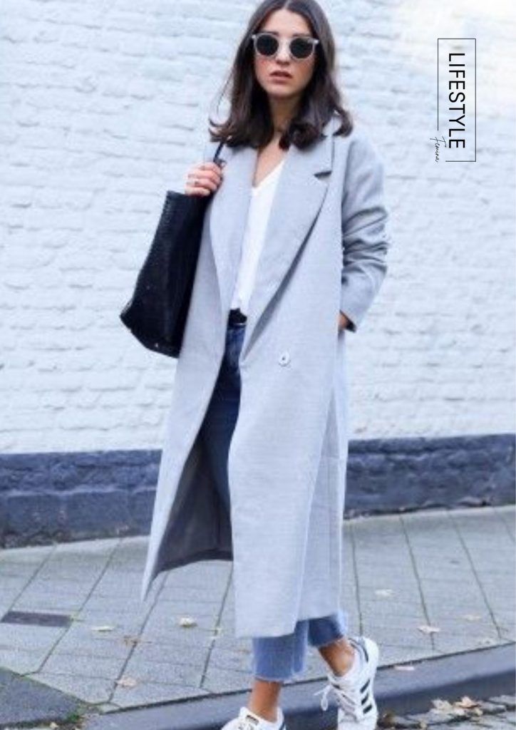 Gray Classic Trench 