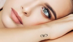 Infinity Semicolon Tattoo