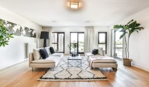 farmhouse style living room