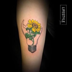 Bright Idea Surrealism Tattoo