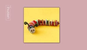 Button Crazy Caterpillar
