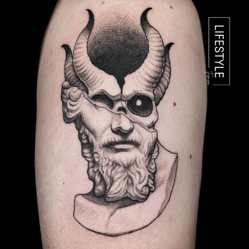 Devil Surrealism Tattoo