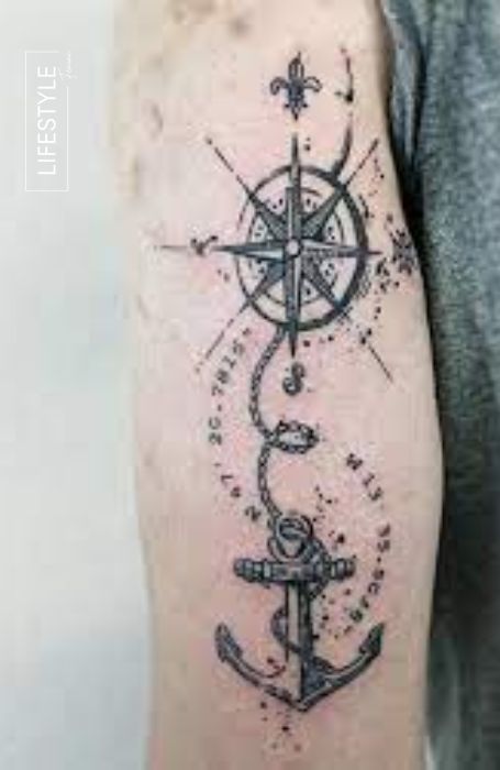 Twisted Anchor Tattoo