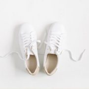 white sneakers with dress