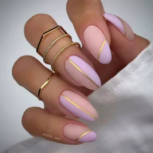 Abstract Ombre Nails