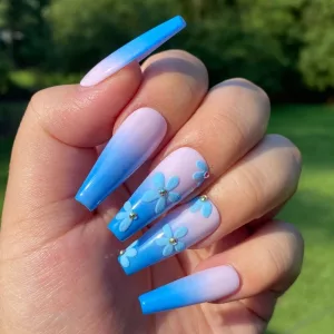 Blue & Pink Ombre