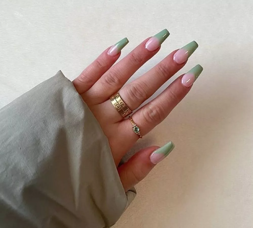 Classic Sage Green Tips
