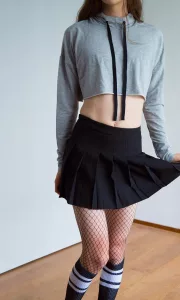 High-Waisted-Skirt-and-Blouse