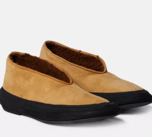 The Row Shearling Lined Slipper