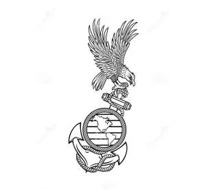 Eagle and Anchor Tattoo