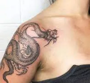 Eagle and Dragon Tattoo