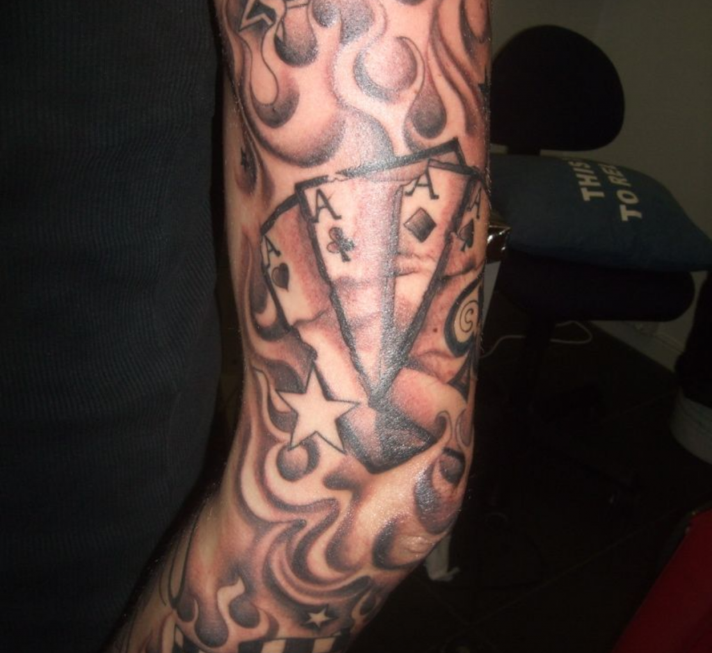 Flames Filler for Tattoo