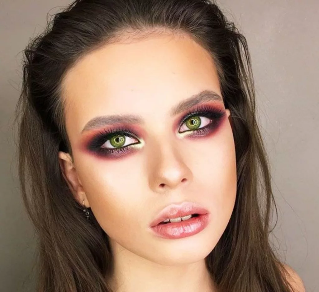Prom Makeup for Green Eyes