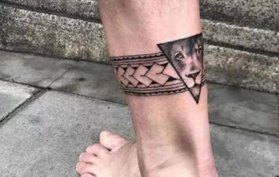 Tattoo for Men on Ankle