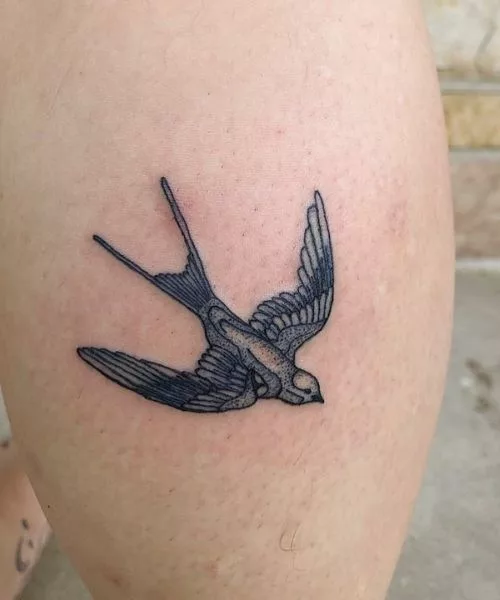 bird-knee-tattoos-for-ladies